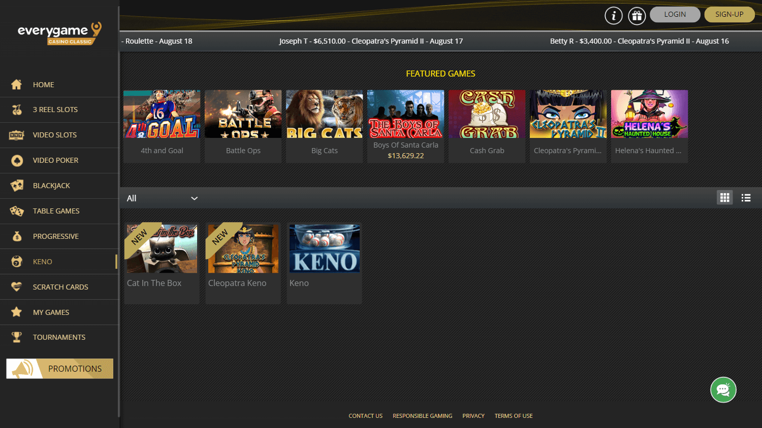 everygame_casino_classic_homepage_desktop