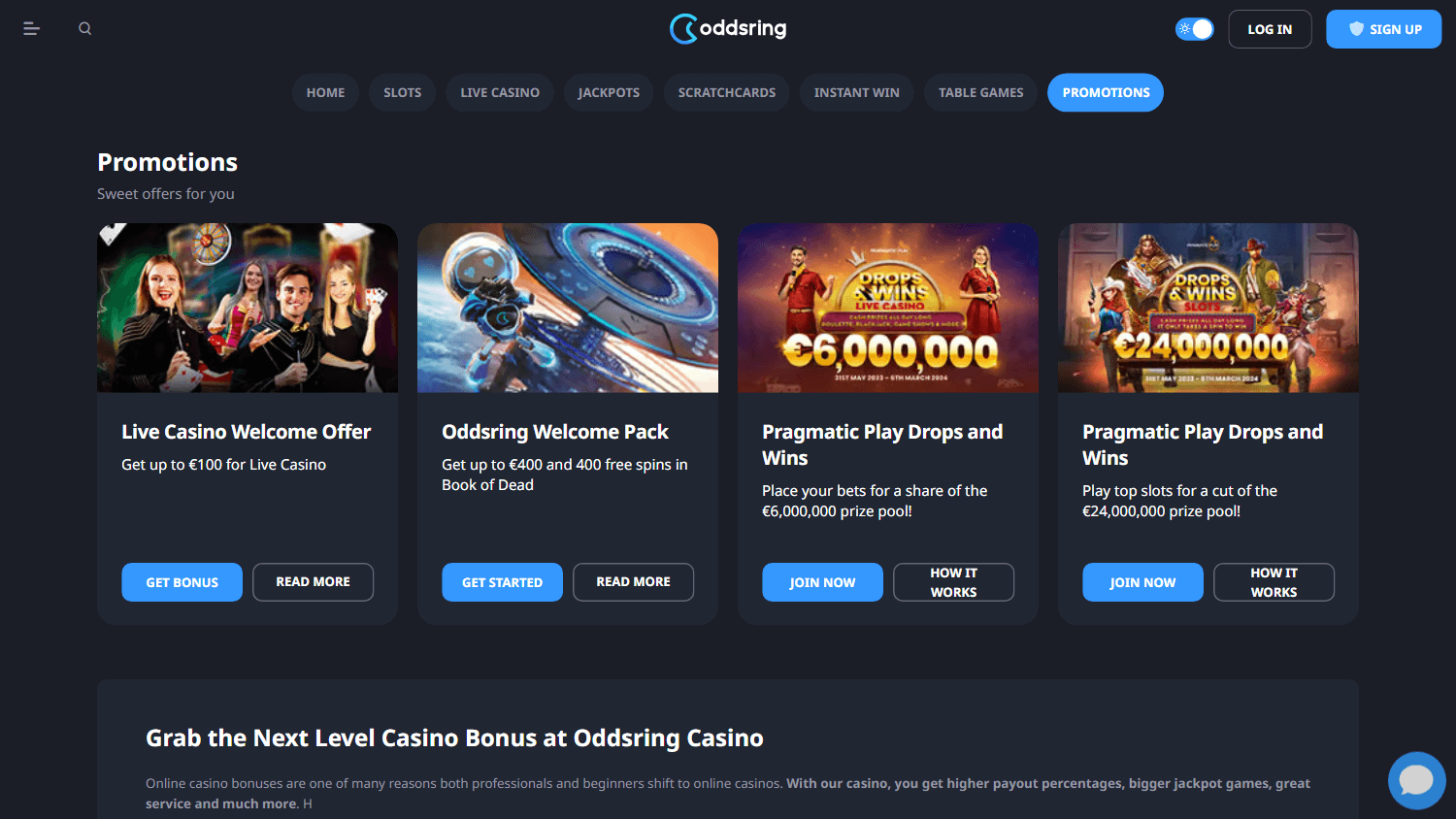 oddsring_casino_promotions_desktop