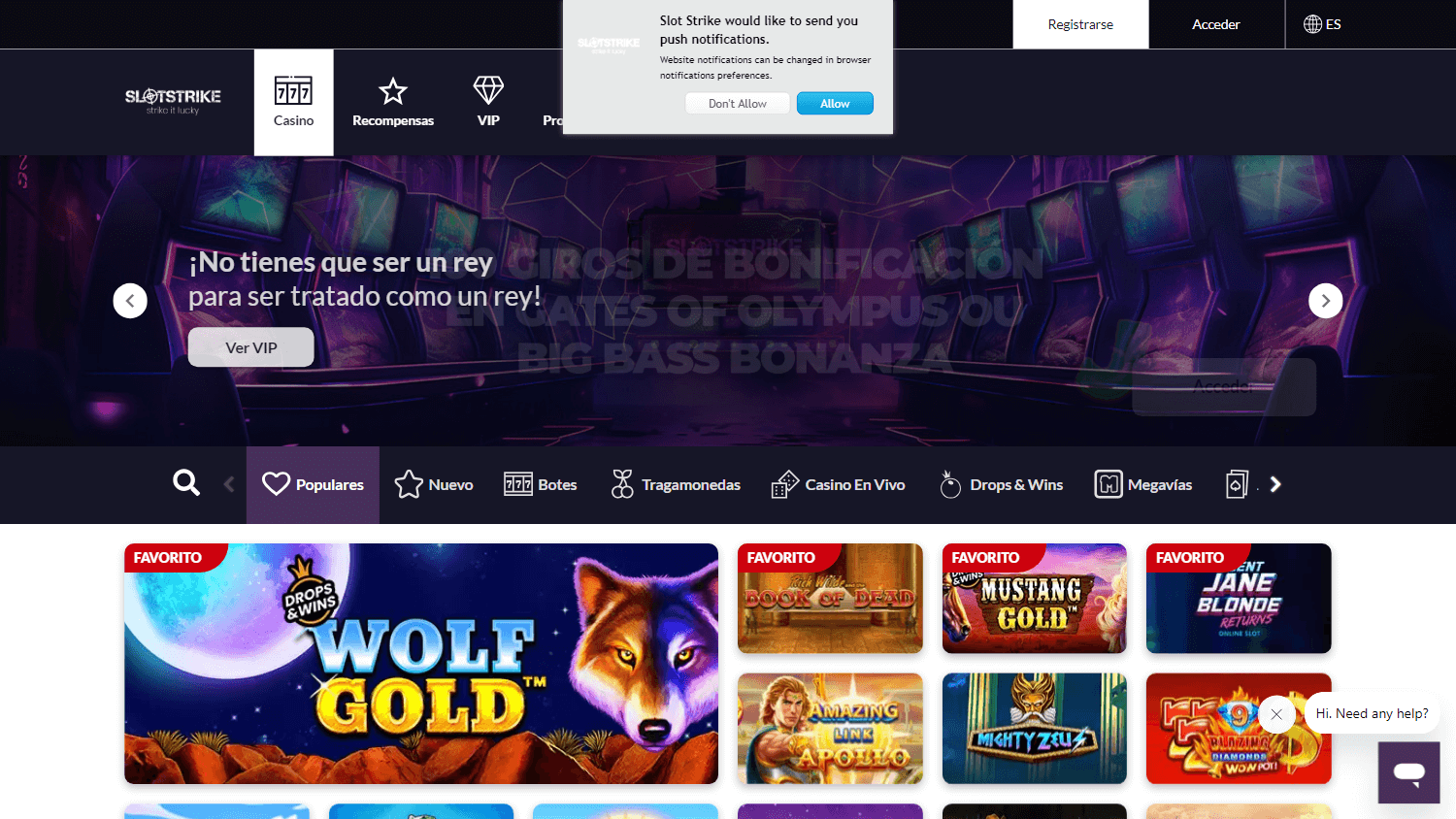 slot_strike_casino_homepage_desktop
