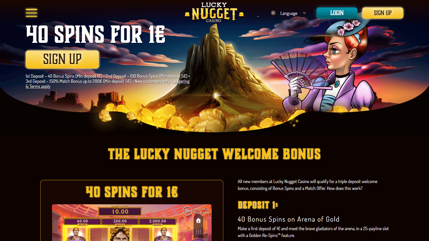 Lucky Nugget Casino Review | Honest Review By Casino Guru