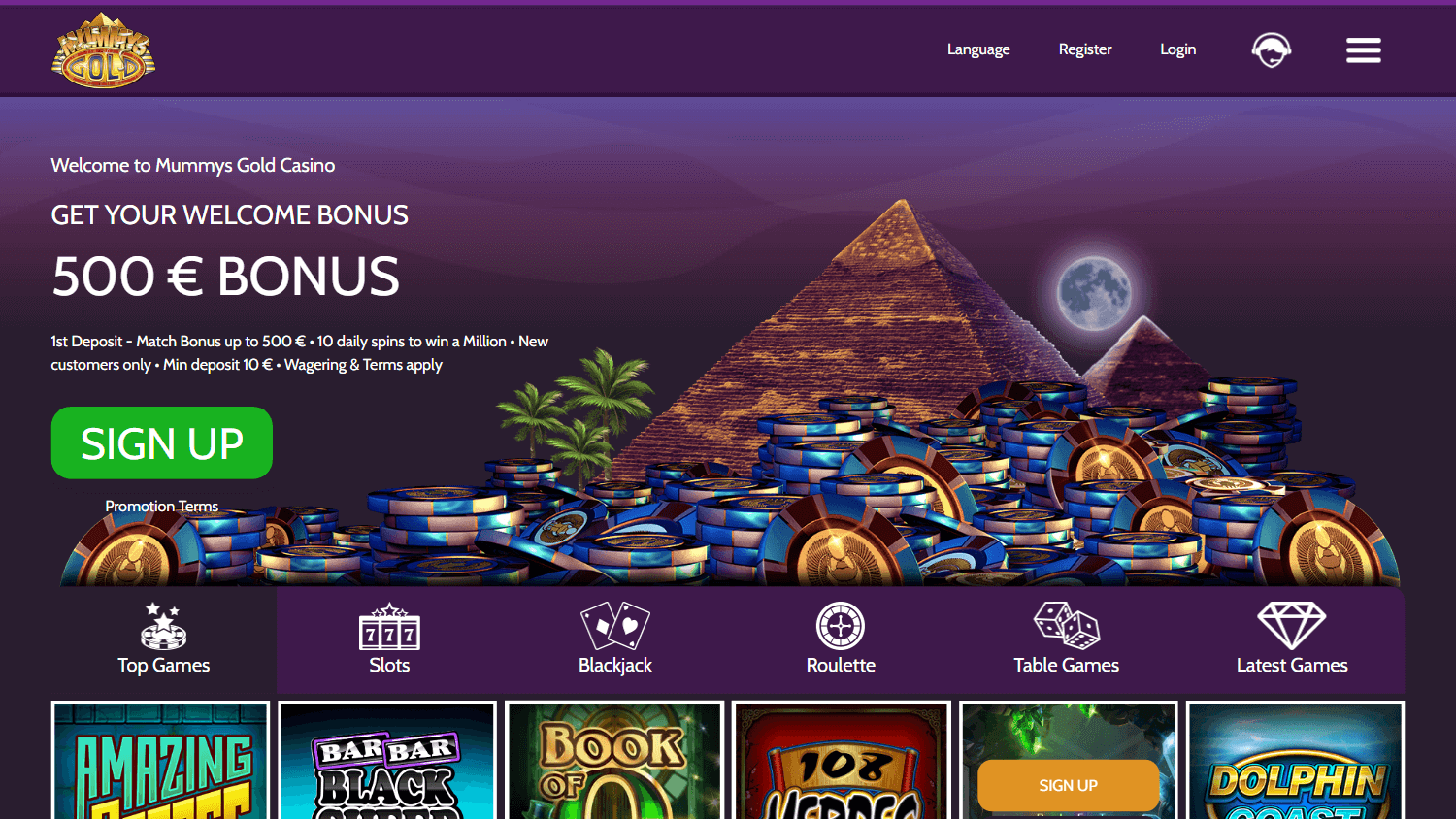 mummys_gold_casino_homepage_desktop