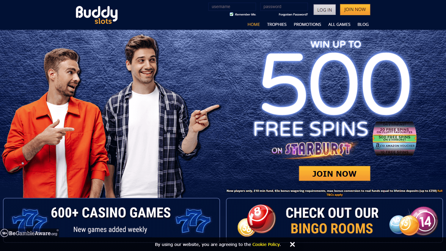 buddy_slots_casino_homepage_desktop