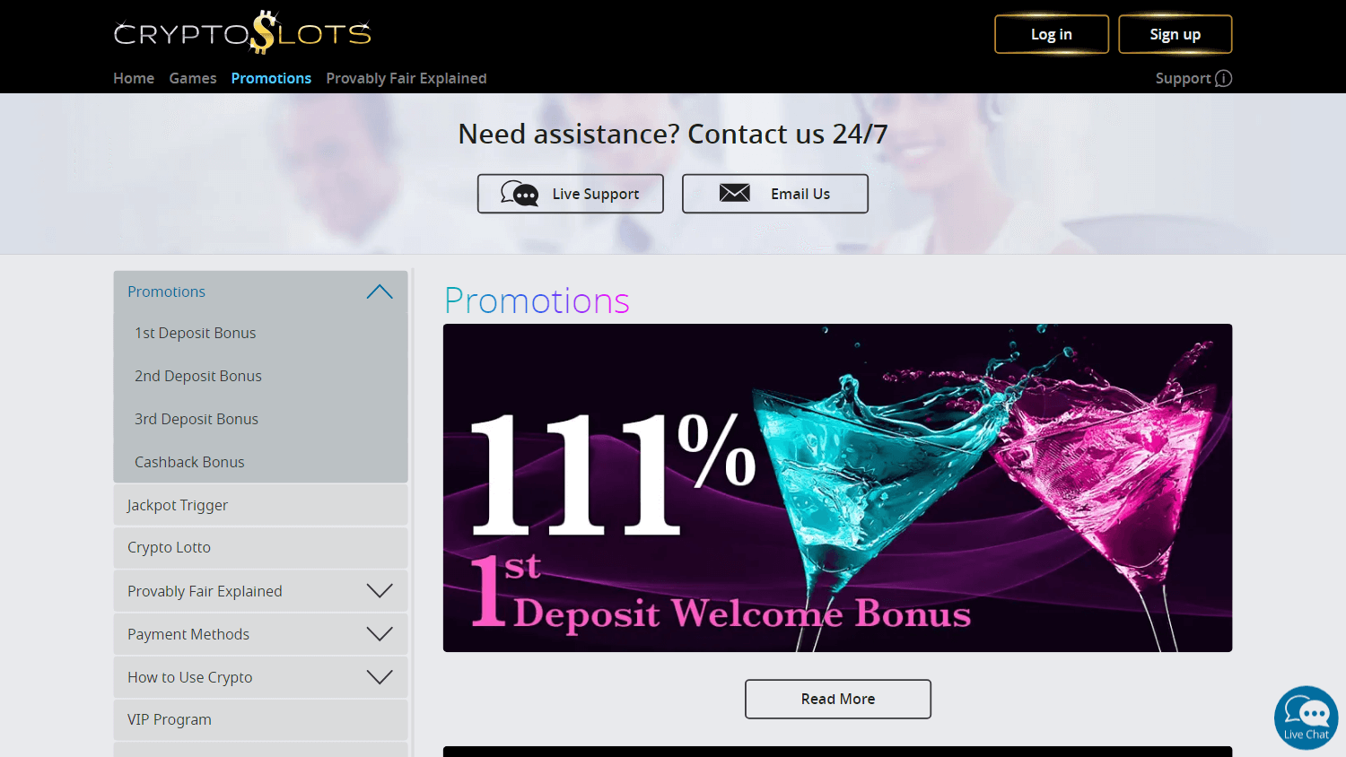 cryptoslots_casino_promotions_desktop