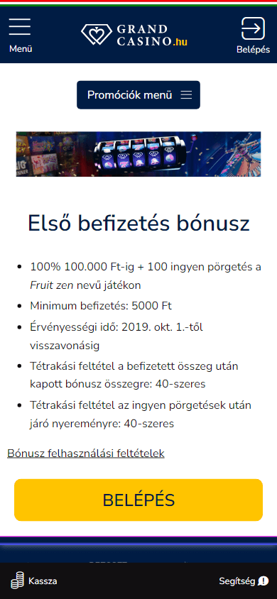 Grand Casino Promotions