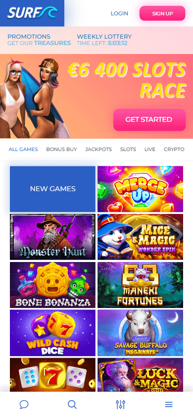 surf_casino_homepage_mobile