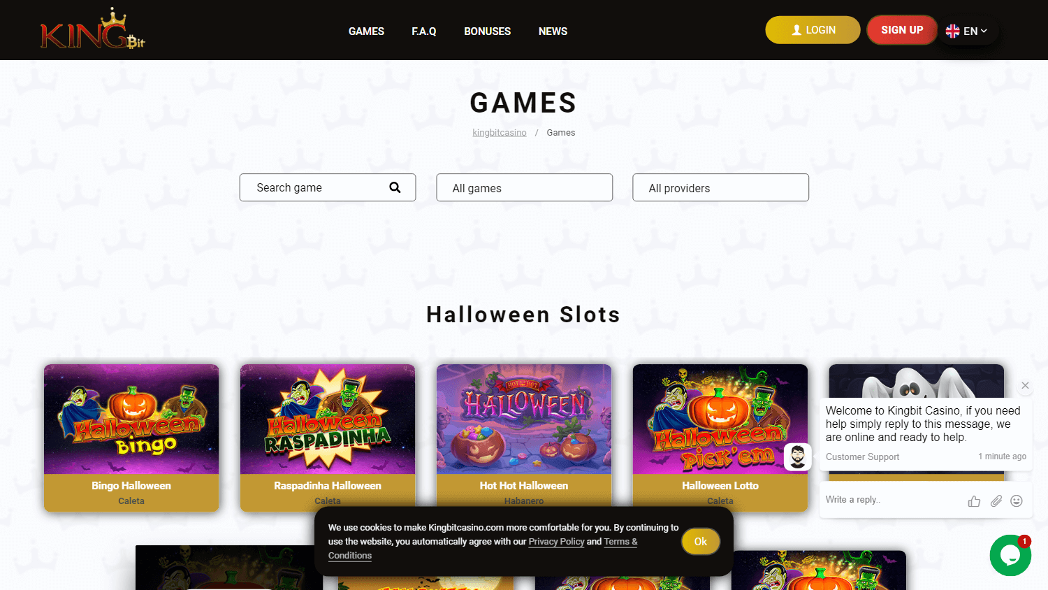 Kingbit Casino Reward — Review für Spieler aus Deutschland