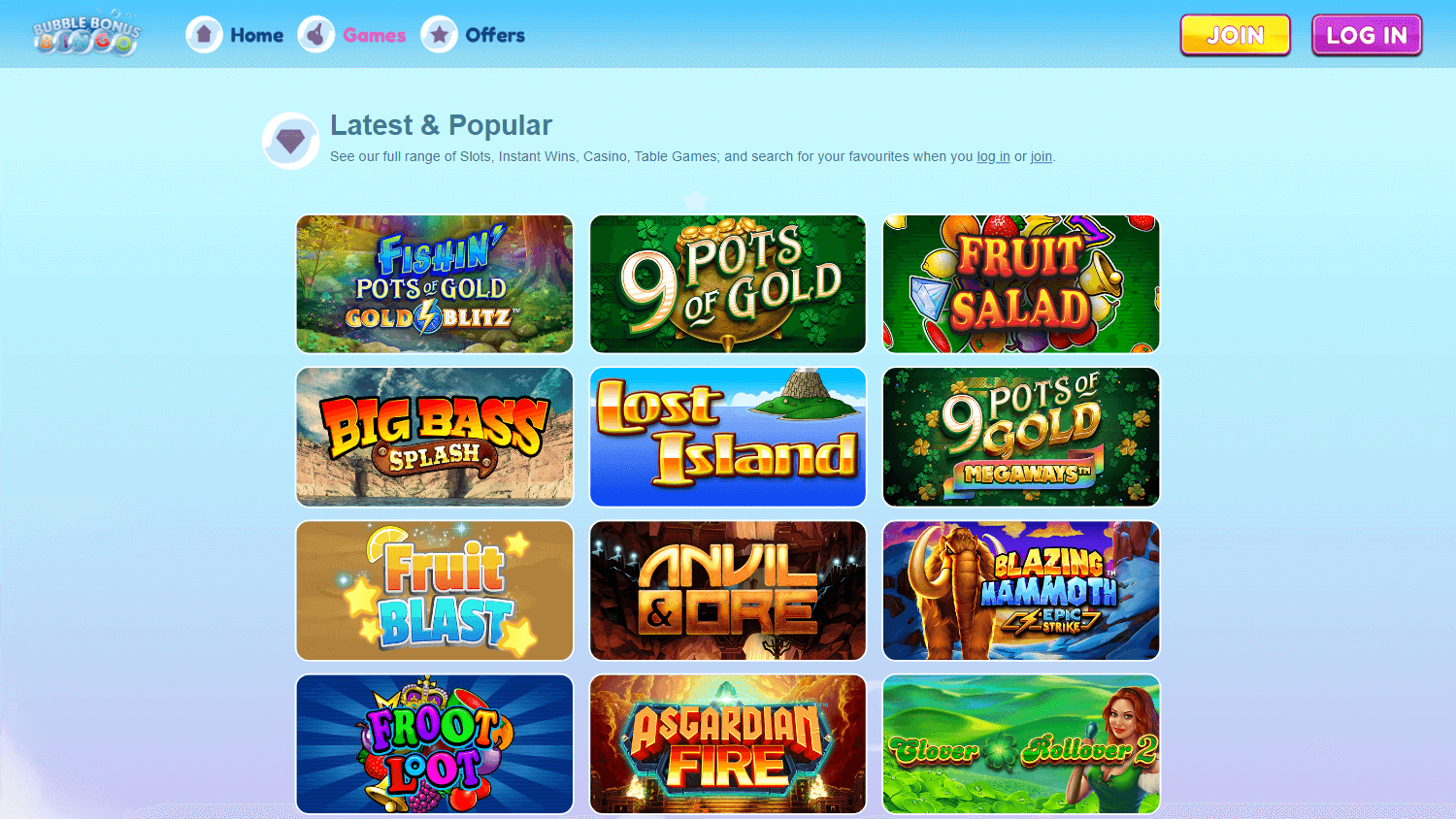 Bubble Bonus Bingo Casino Review | Honest Review by Casino Guru