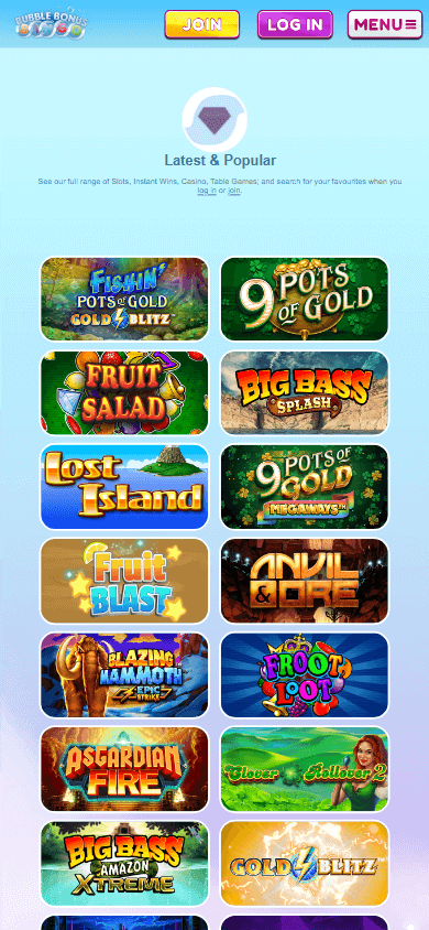 Bubble Bonus Bingo Casino Review | Honest Review by Casino Guru