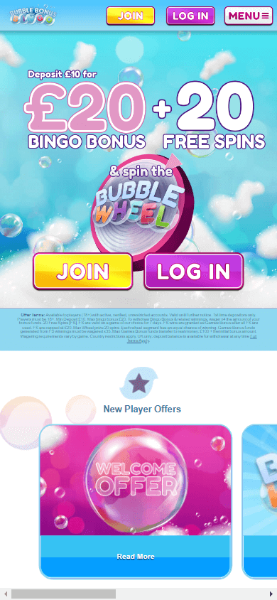 Bubble Bonus Bingo Casino Review | Honest Review by Casino Guru