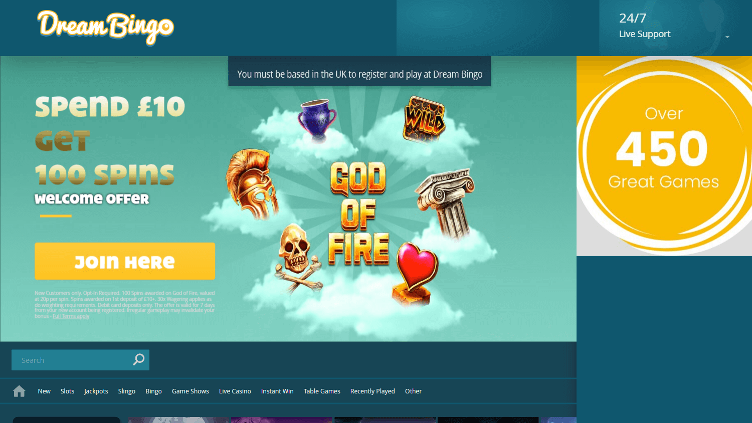 dream_bingo_casino_homepage_desktop