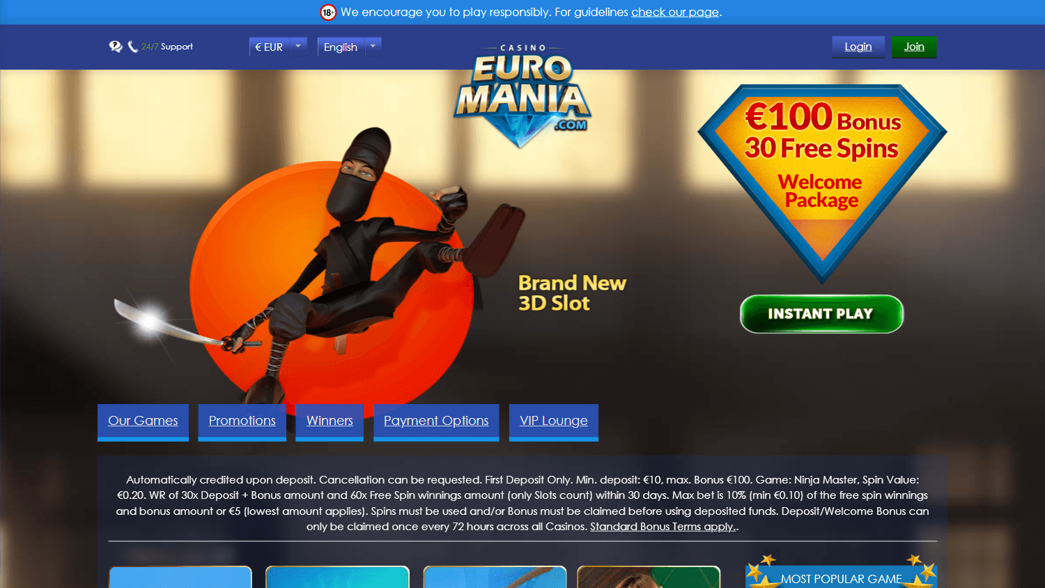 euromania_casino_homepage_desktop