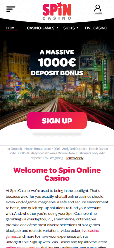 spin_casino_homepage_mobile