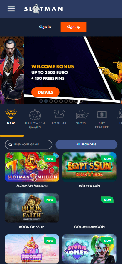 slotman_casino_homepage_mobile