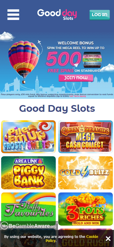 good_day_slots_casino_homepage_mobile