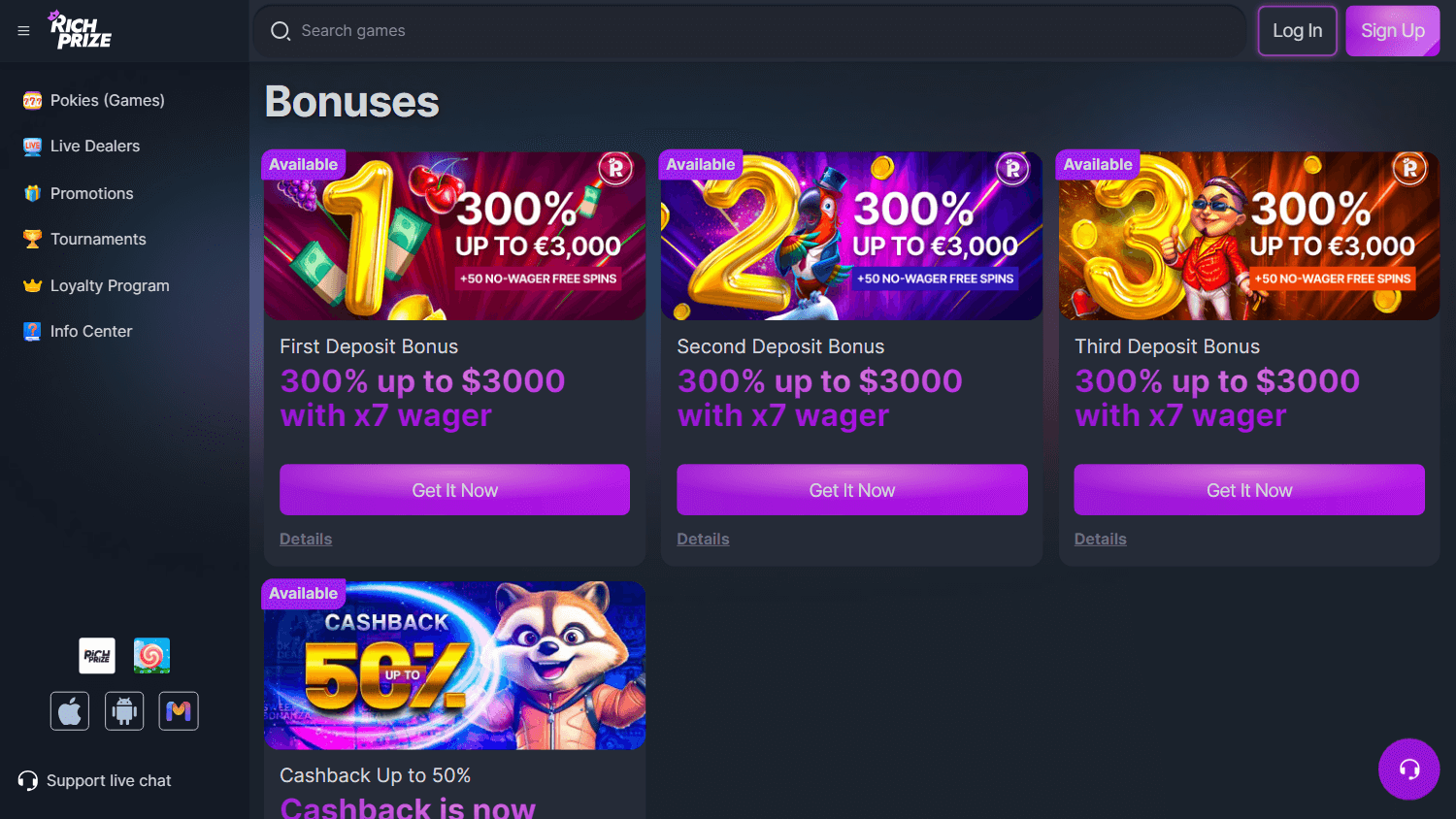 richprize_casino_promotions_desktop