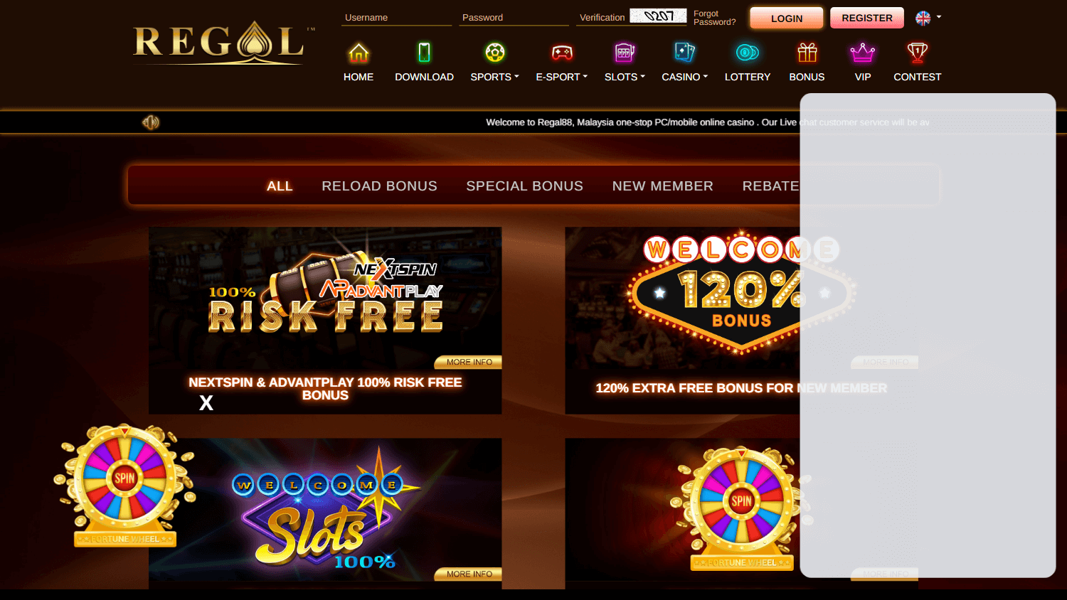 regal88_casino_promotions_desktop