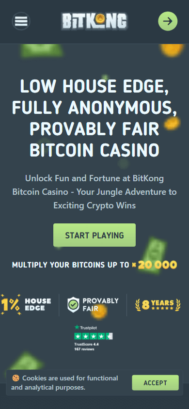 bitkong_casino_homepage_mobile
