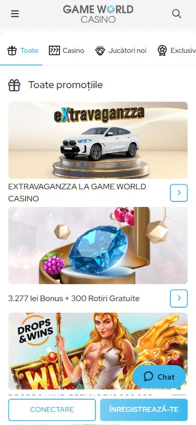 Gameworld bonus