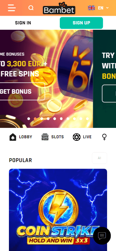 bambet_casino_homepage_mobile