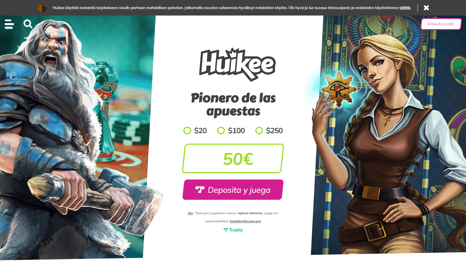 huikee_casino_homepage_desktop