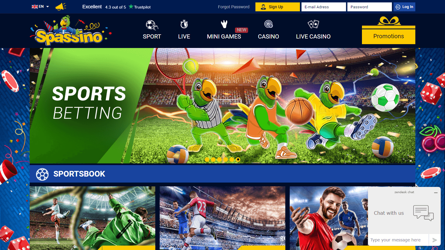 spassino_casino_homepage_desktop