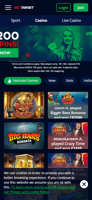 bettarget_casino_homepage_mobile