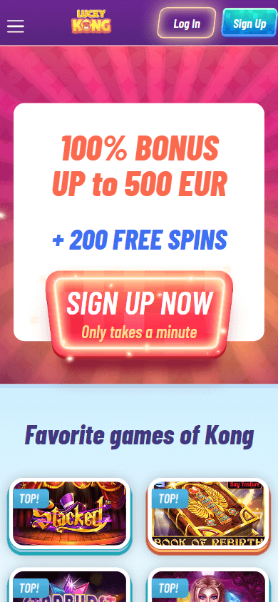 luckykong_casino_homepage_mobile