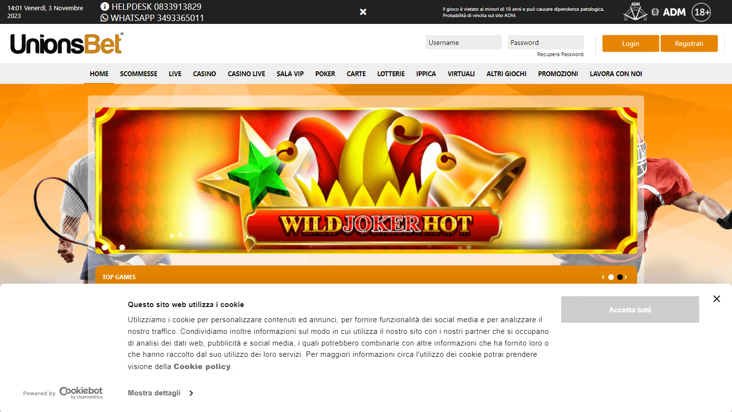 unionsbet_casino_homepage_desktop