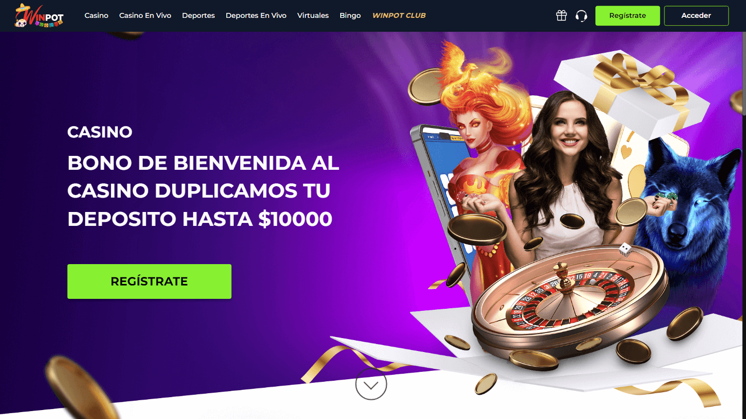 winpot casino online