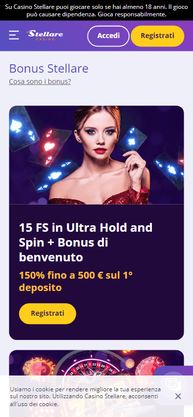 Promozioni di Casinò stellare su mobile