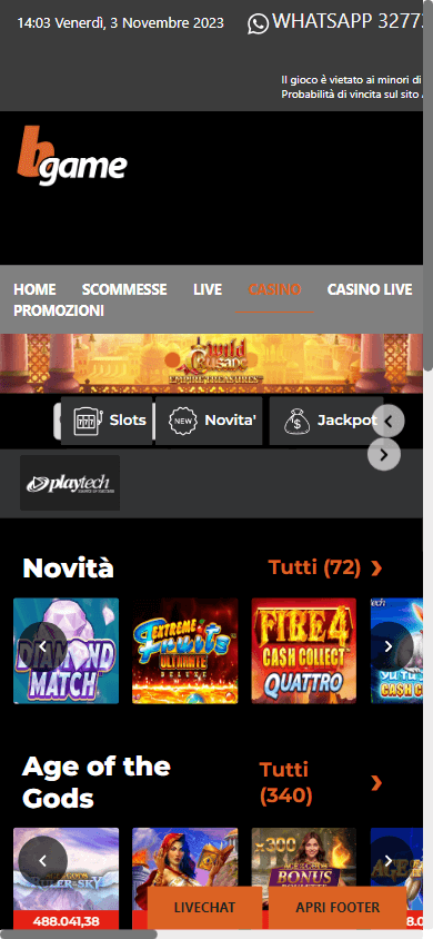 bgame_casino_homepage_mobile