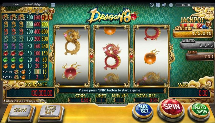 Dragon 8s slot