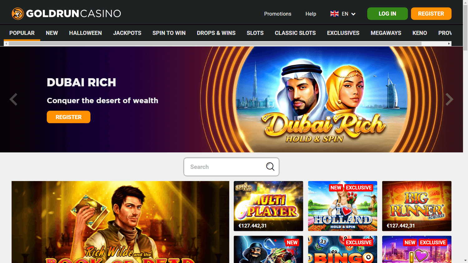 goldrun_casino_homepage_desktop