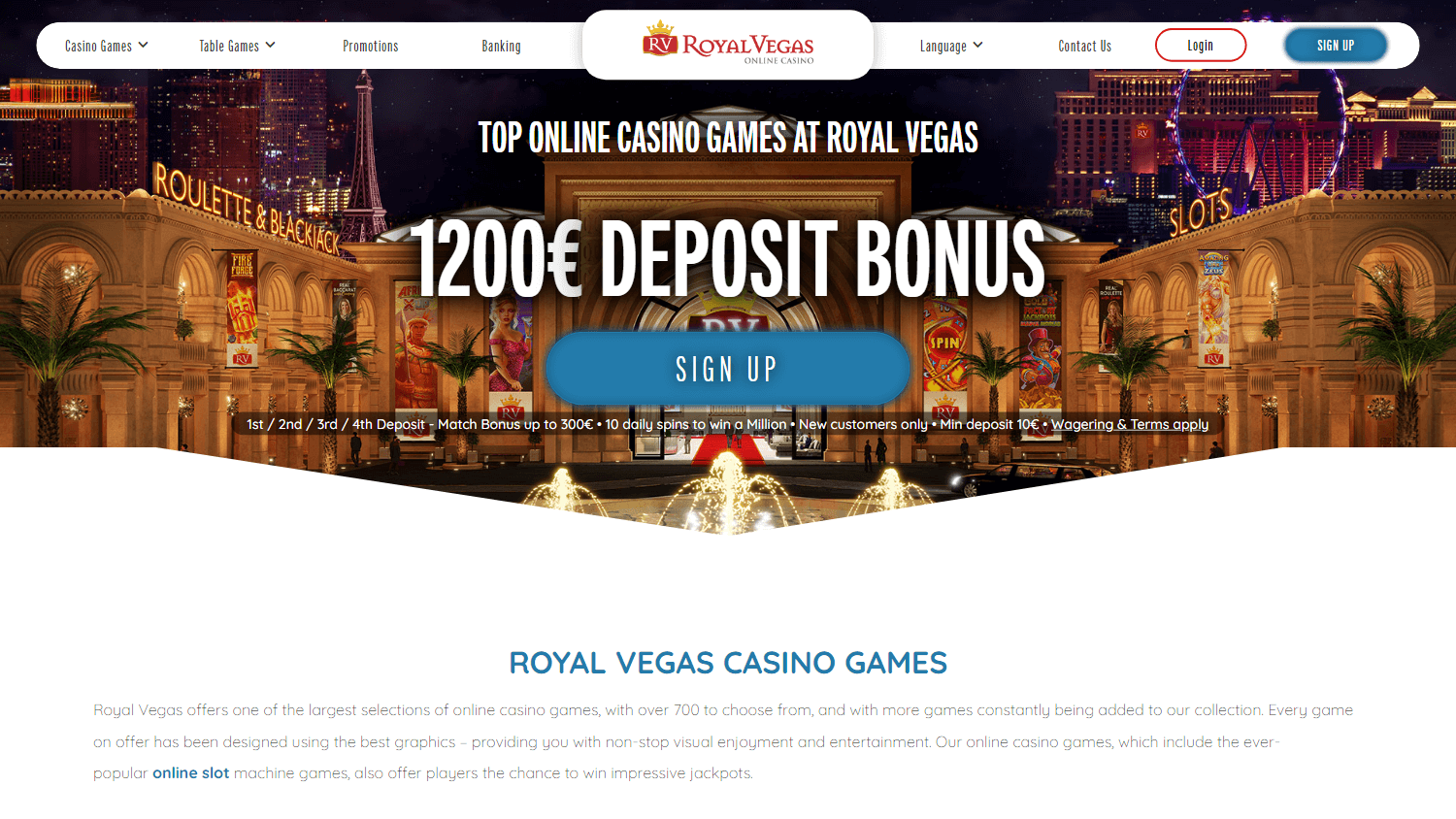 największy Royal Game Casino spiny bonusowe baner w Poland