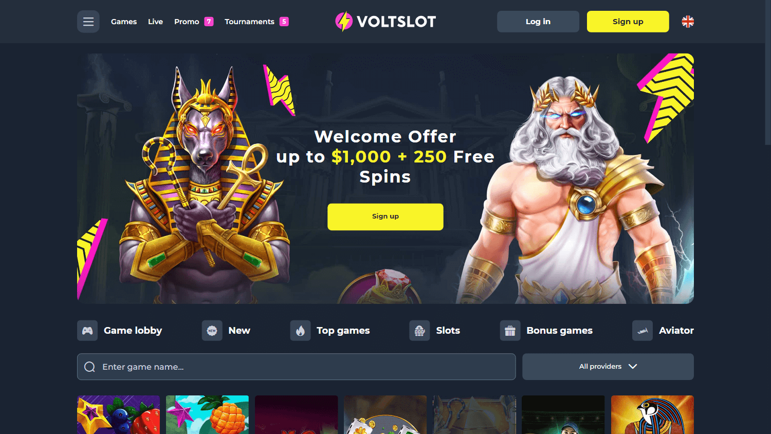 voltslot_casino_homepage_desktop