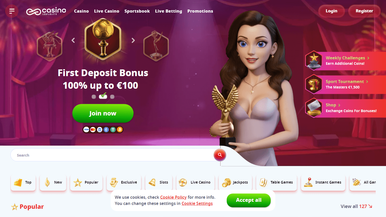 casino_infinity_homepage_desktop