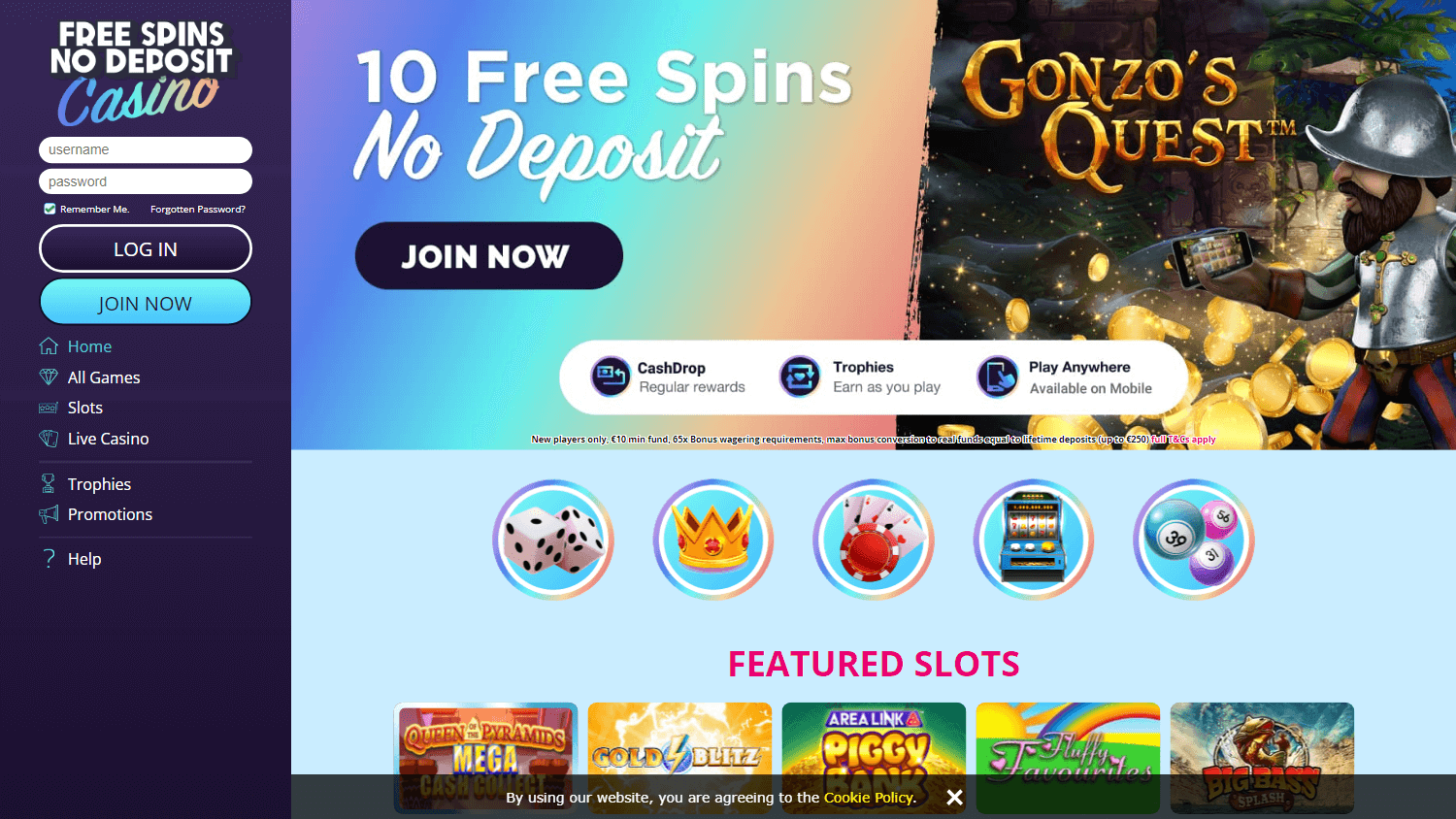 free_spins_no_deposit_casino_ie_homepage_desktop