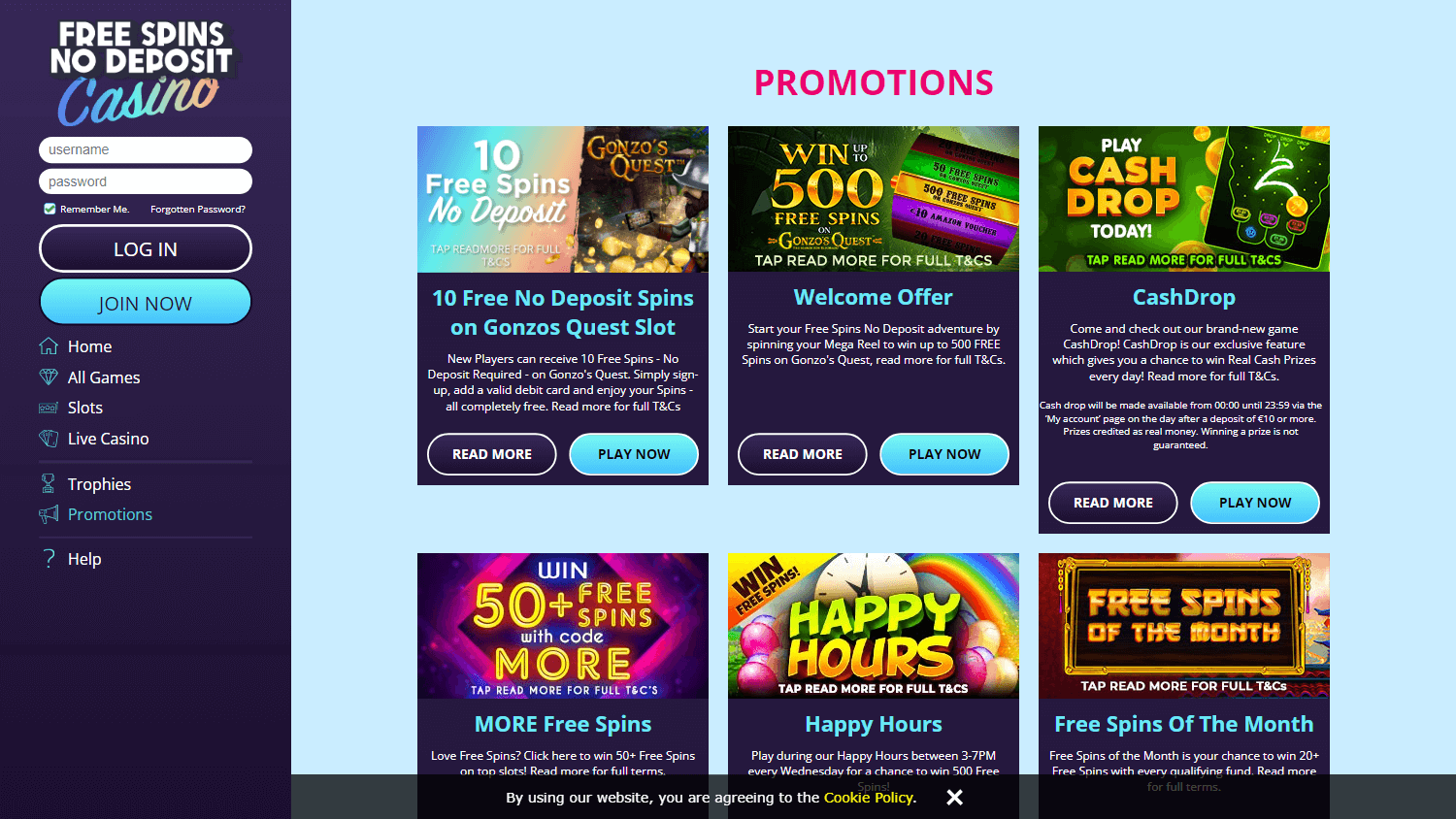 free_spins_no_deposit_casino_ie_promotions_desktop