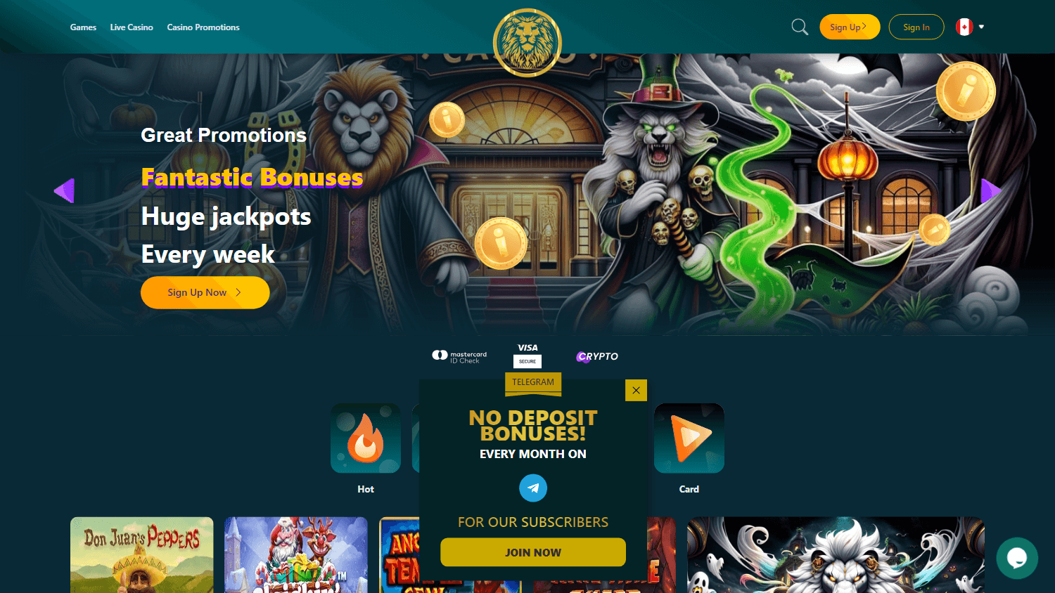 luckybay.io_casino_homepage_desktop