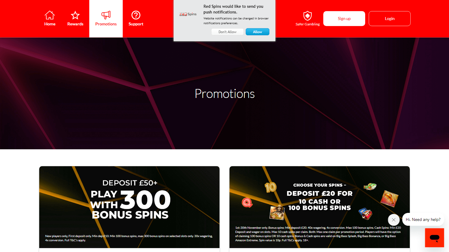 red_spins_casino_promotions_desktop