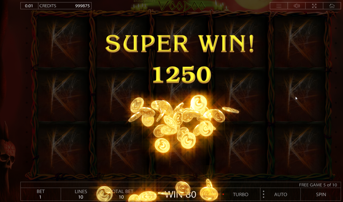 Voodoo slot Super Win