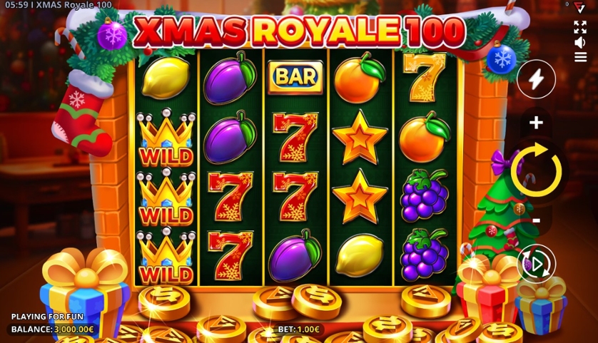 Xmas Royale 100 Demo Play Free Slot Game