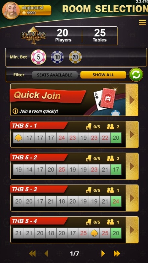 Blackjack (Kingmaker) Demo Play Free Casino Game