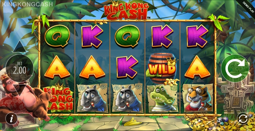 Jogue King Kong Cash Gratuitamente em Modo Demo e Avaliação do Jogo
