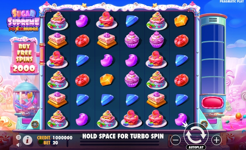 Sugar Supreme Powernudge Free Play in Demo Mode