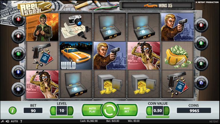 Reel Steal dated visuals