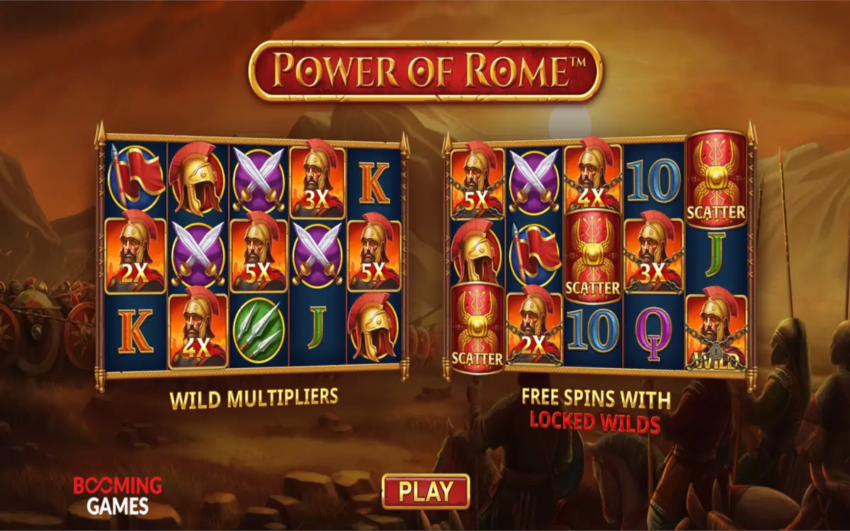 Power of Rome slot by Booming Games