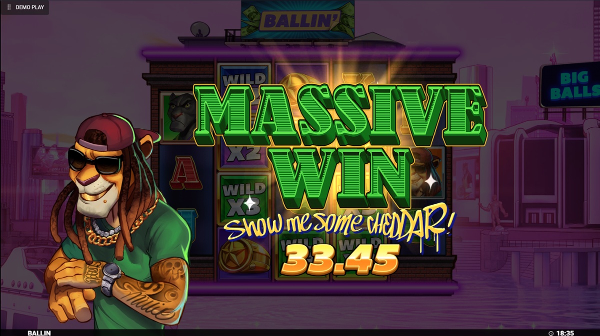 Ballin slot big win
