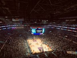 Basketball court.