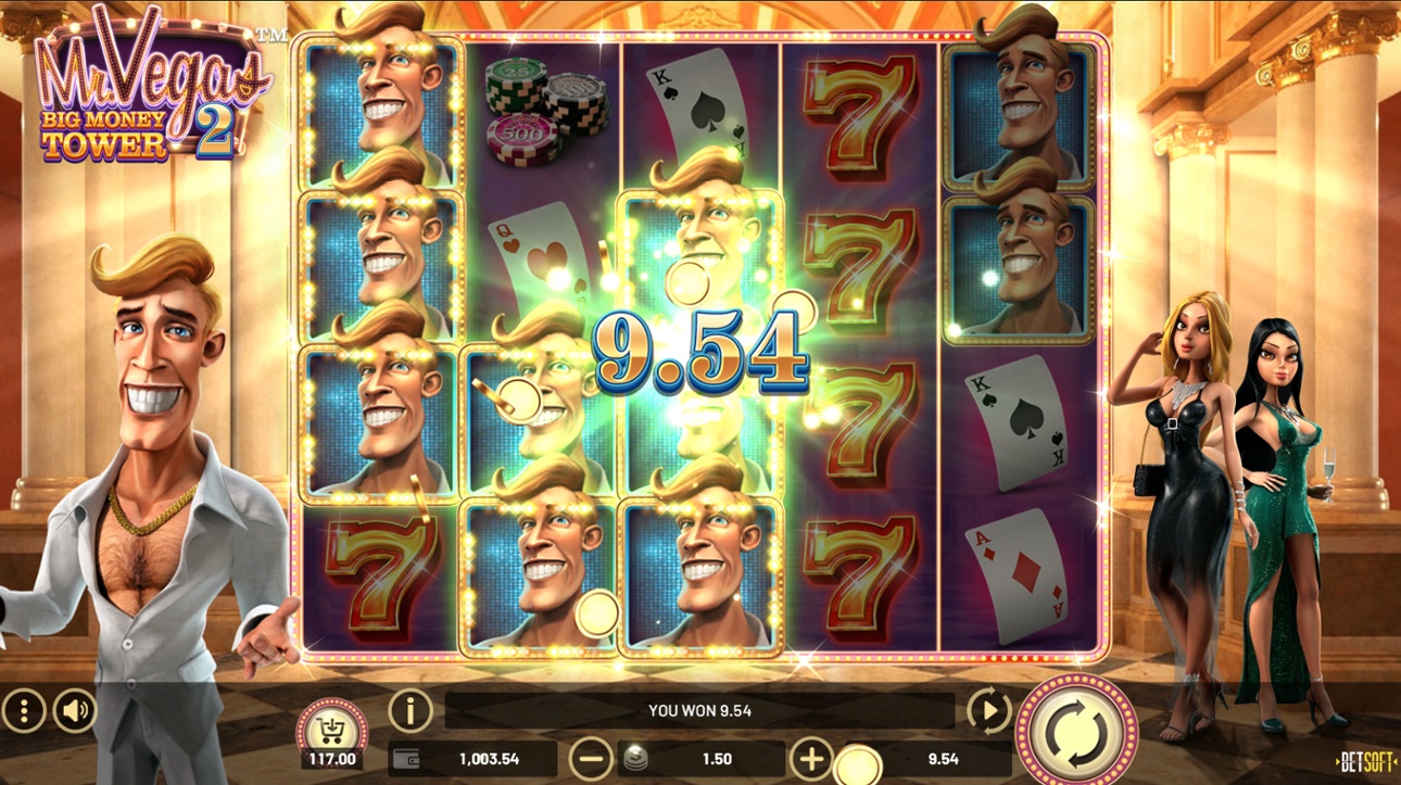 Mr. Vegas 2: Big Money Tower slot win